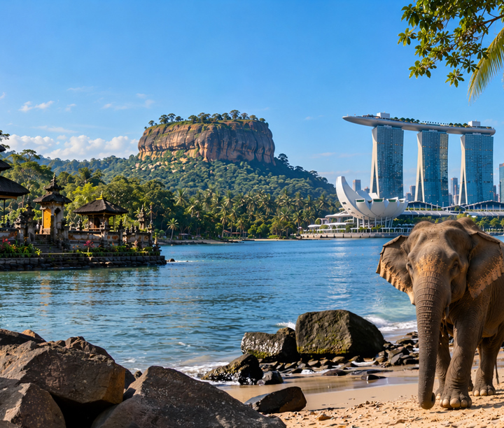 5* Secrets of Asia & Bali Serenity: Indonesia, Singapore & Sri Lanka