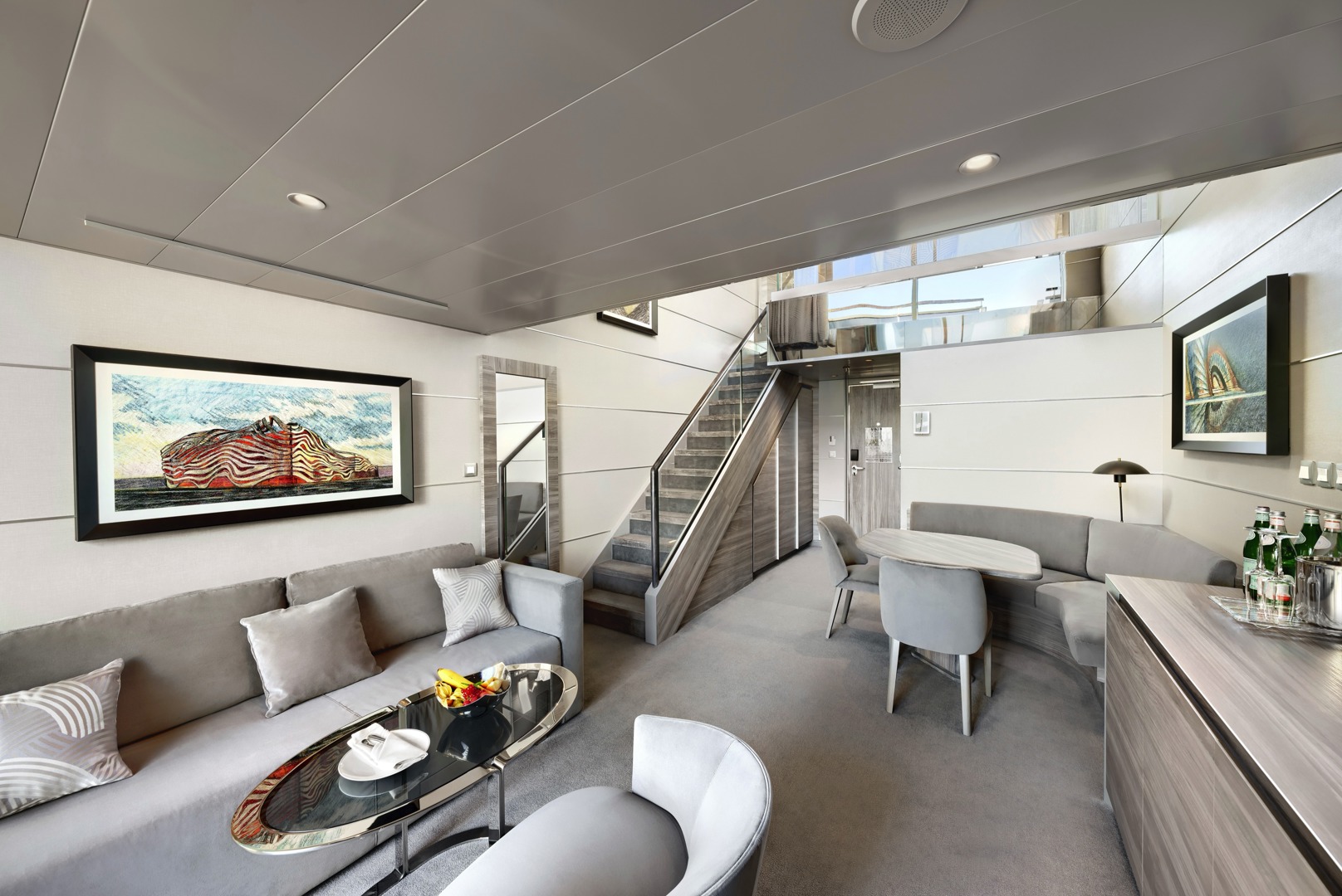 MSC Yacht Club Duplex Suite with Whirlpool Bath