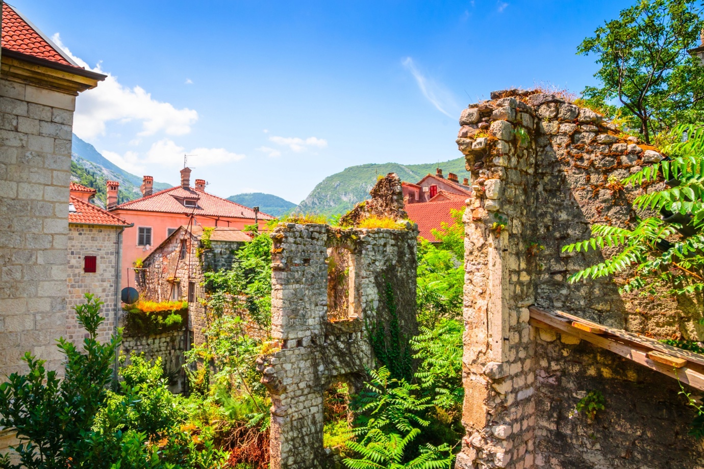 Old Church Ruins in Kotor
