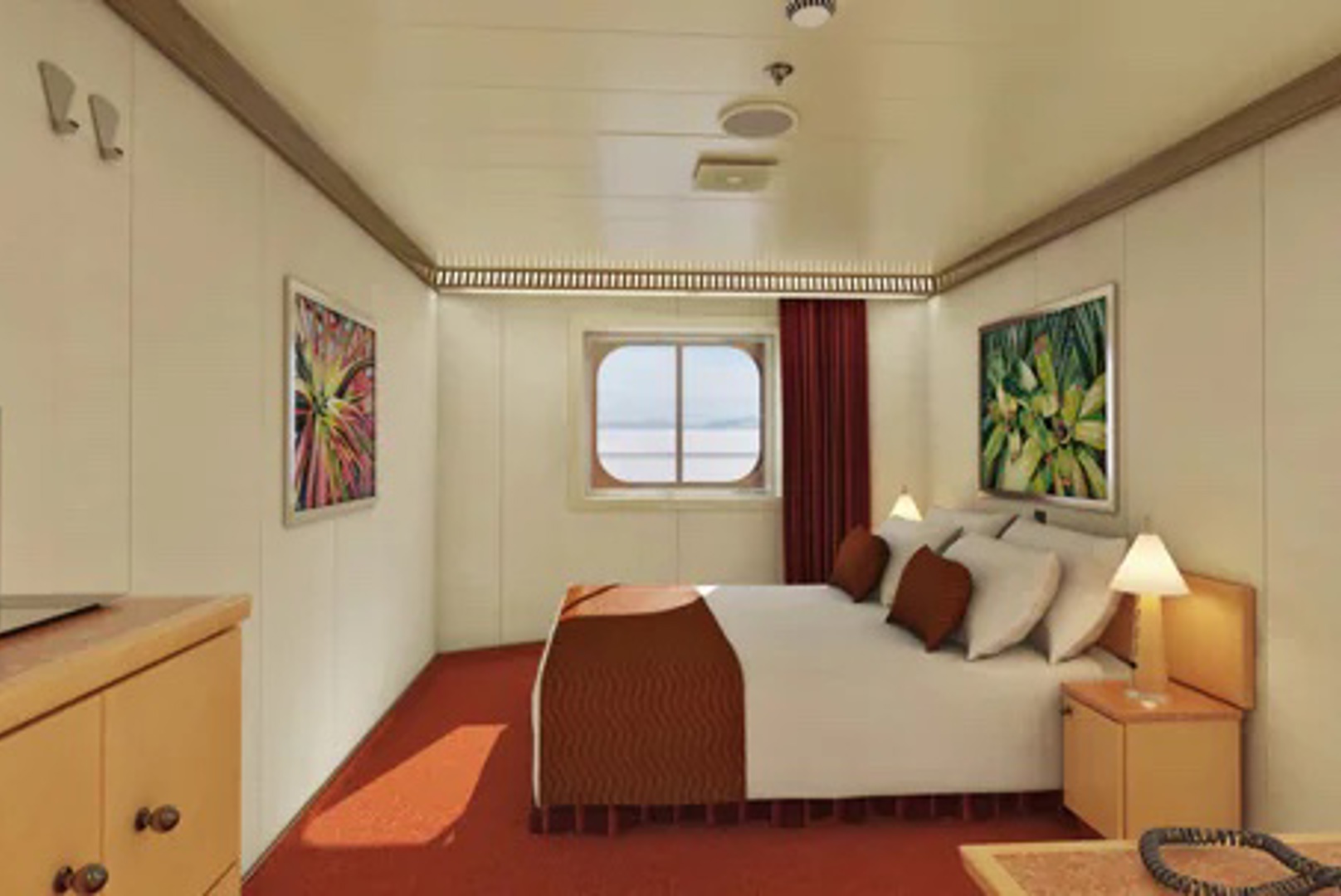 Interior with Picture Window (Walkway View)