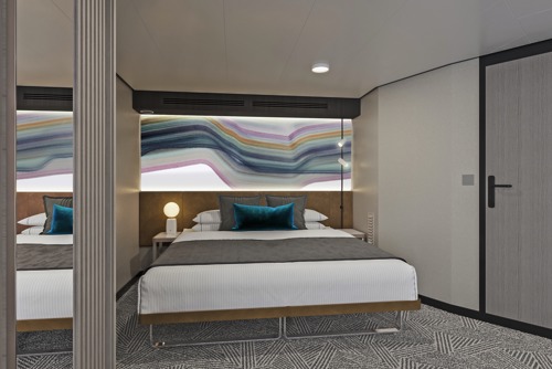 Aft-Facing Suite with Large Balcony