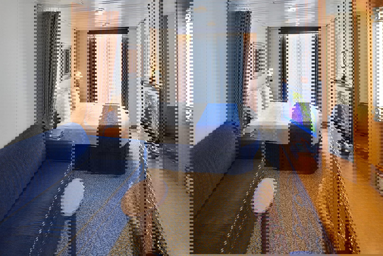 Spacious Ocean View Balcony