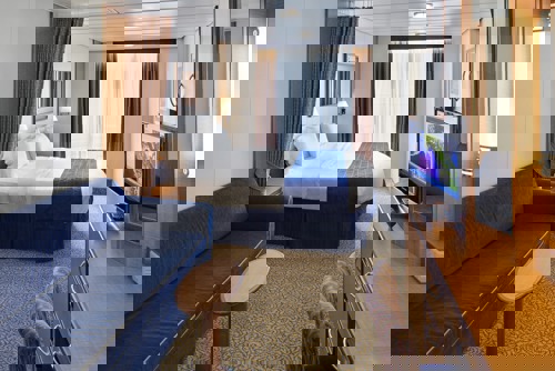 Spacious Ocean View Balcony