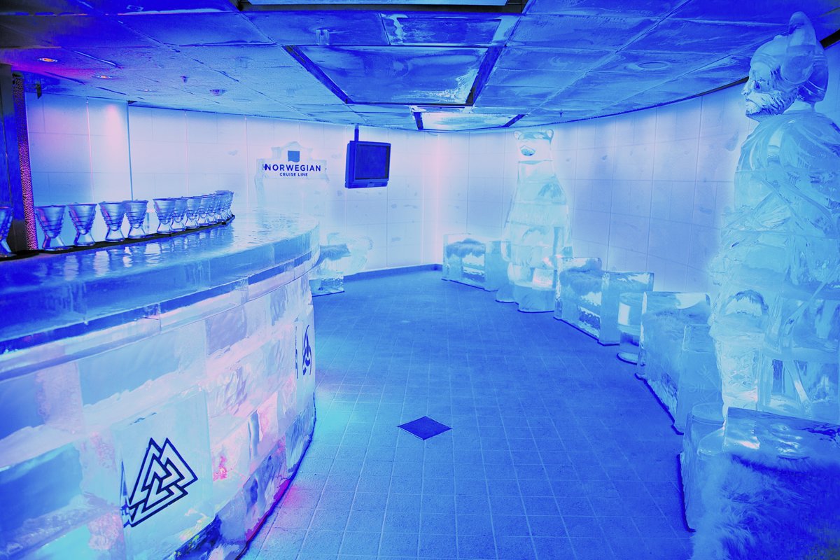 NCL Norwegian Epic Skyy Vodka Ice Bar 1.jpeg