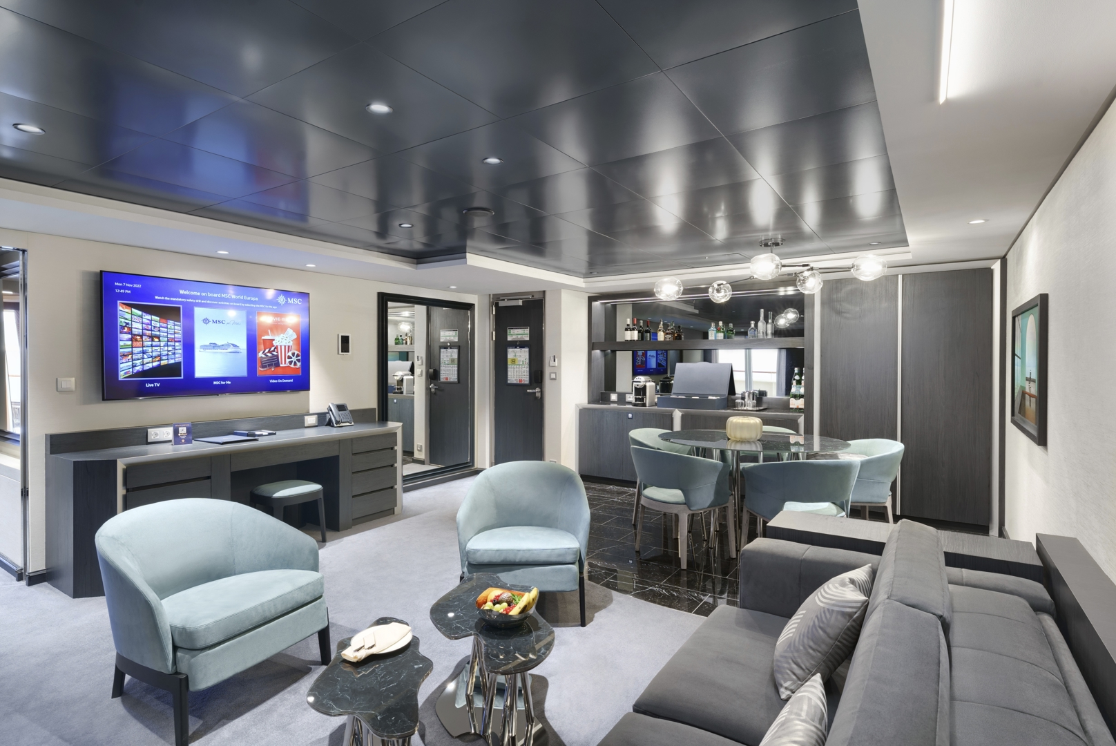 MSC Yacht Club Royal Suite with Whirlpool Bath