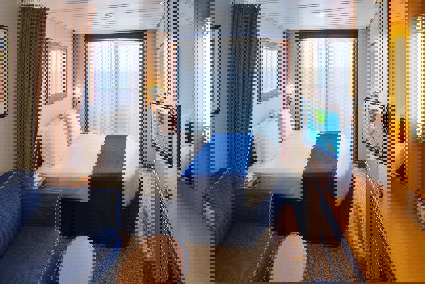 Connecting Ocean View Balcony