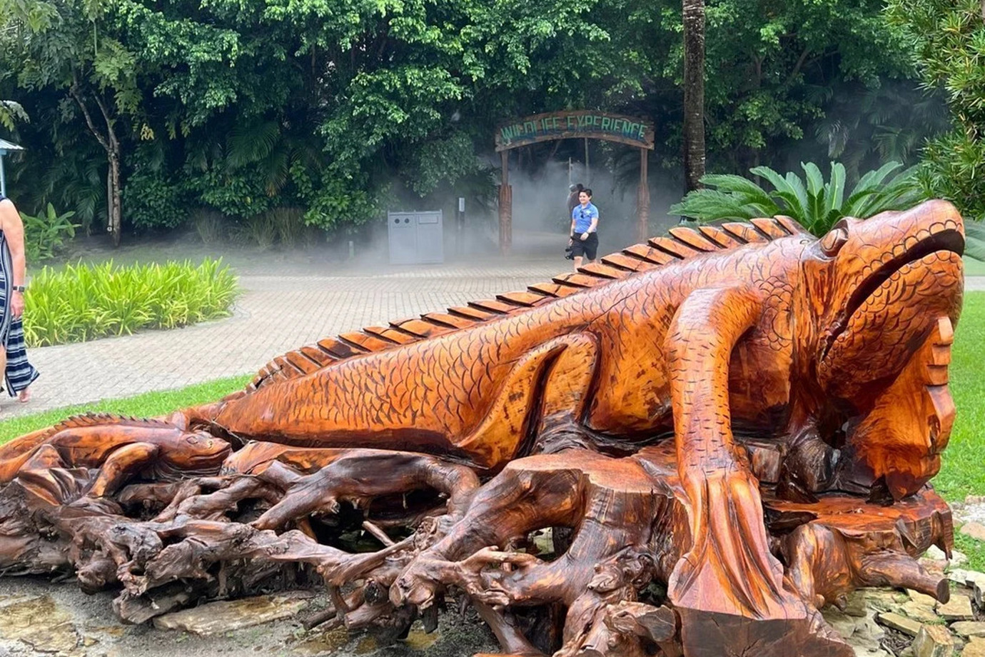 Iguana Sculpture