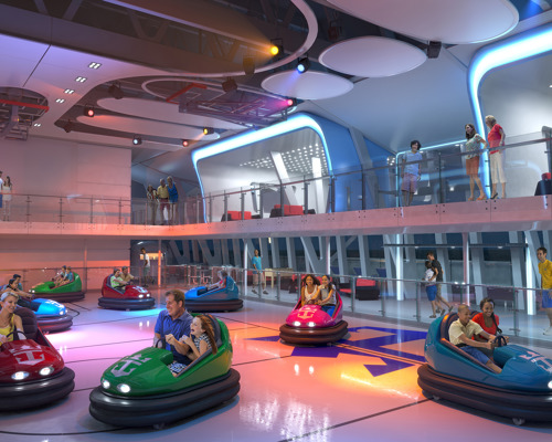 Royal Caribbean International Anthem of the Seas Interior SeaPlex Bumper Cars.jpg