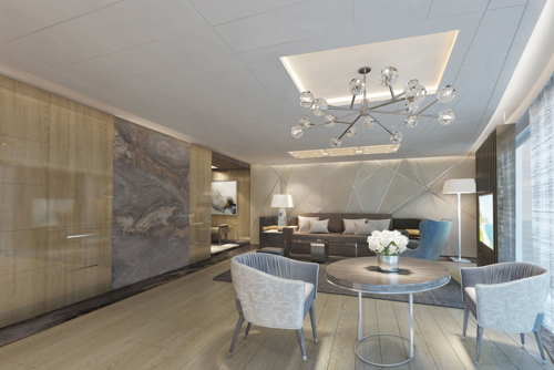 The Haven Deluxe Owner's Suite with Large Balcony