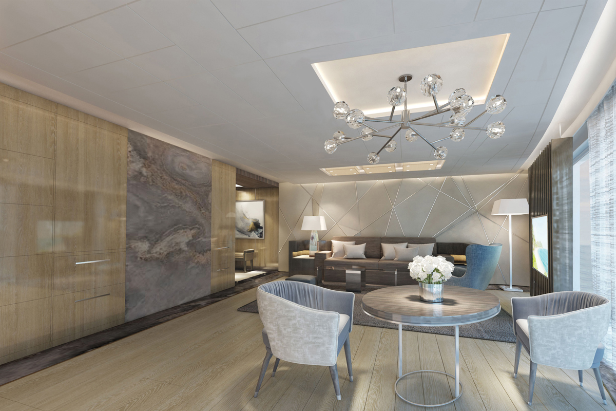 Ncl Encore Haven Deluxe Owner Suite H2 Livingroom