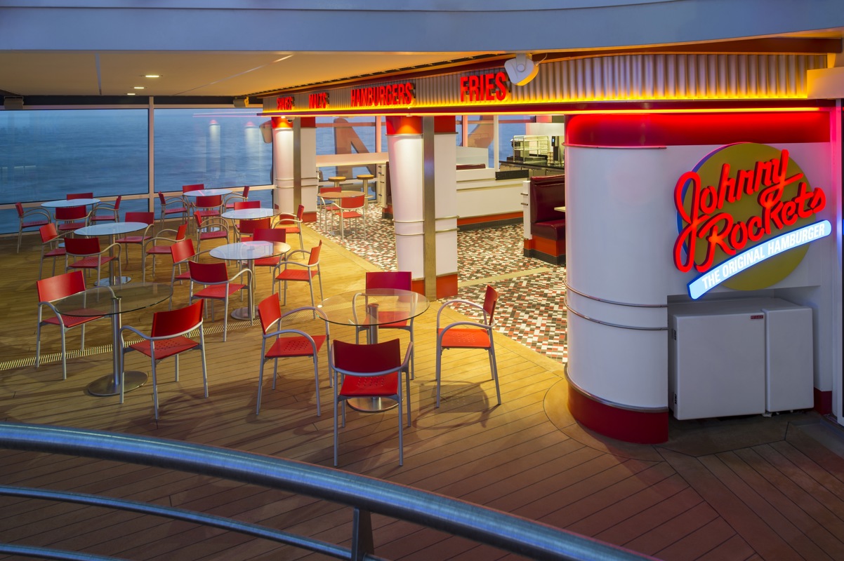 Royal Caribbean International Quantum of the Seas Interior Johnny Rockets F.jpg