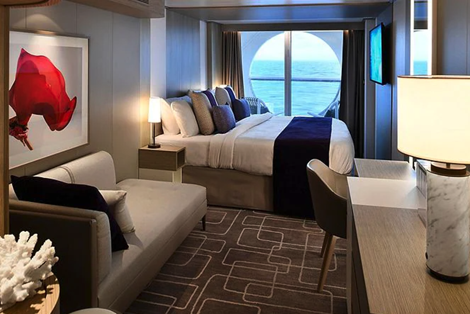 Deluxe Porthole View with Veranda