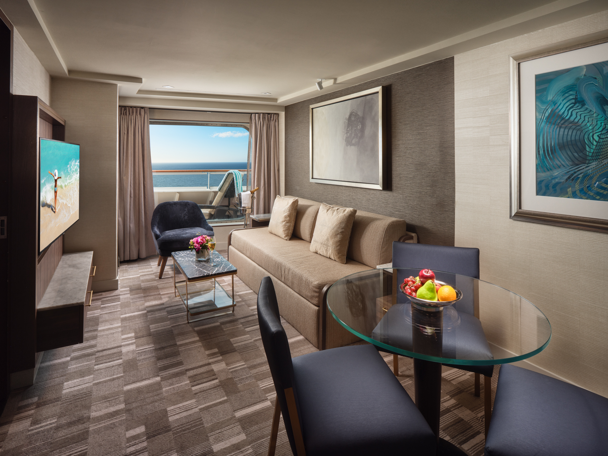 Forward-Facing Penthouse with Large Balcony