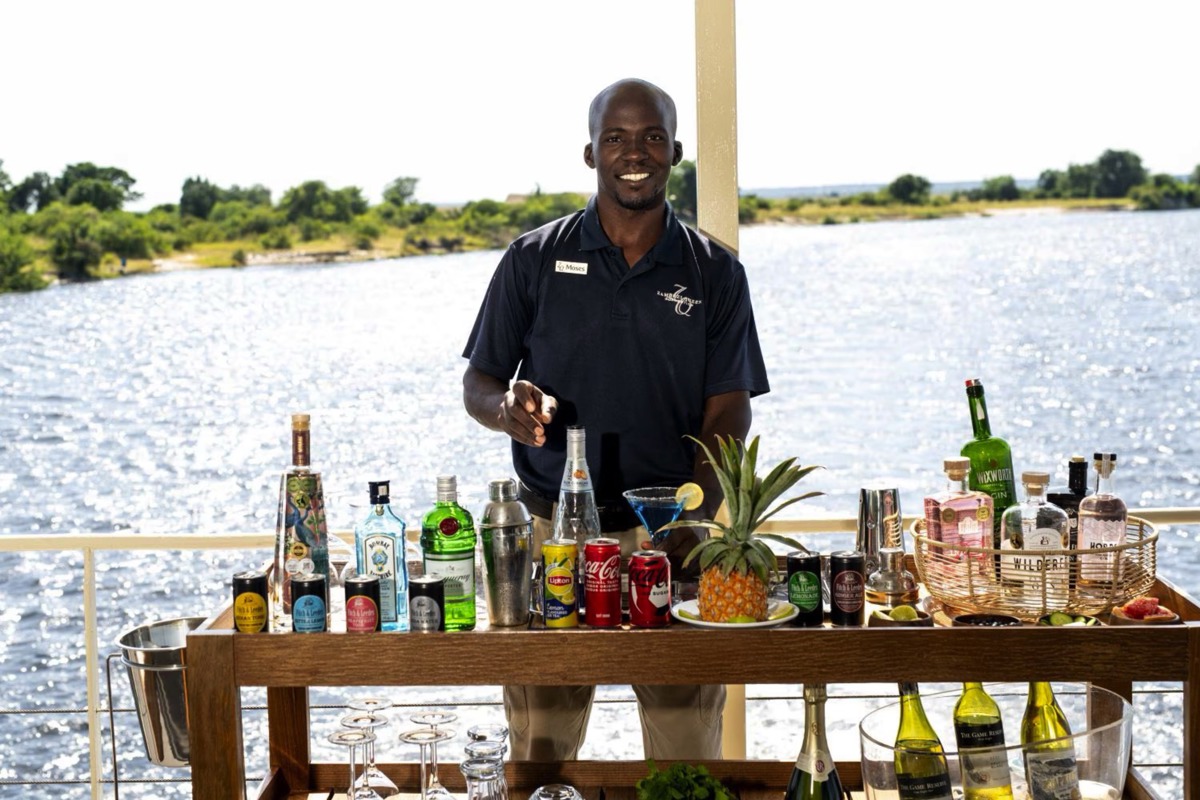 AmaWaterways, Zambezi Queen, SternLounge Bartender.jpg