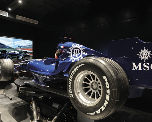 MSC Cruises MSC Fantasia F1 Simulator 1.jpg