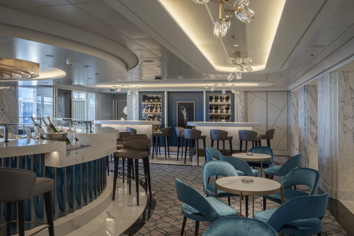 Msc Cruises Msc World Class Fizz Champagne Bar ©Msc Rights, Ivan Sarfatti 1
