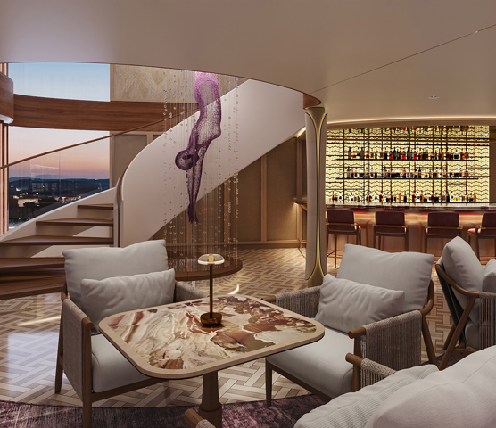 Celebrity River Cruises Lounge 