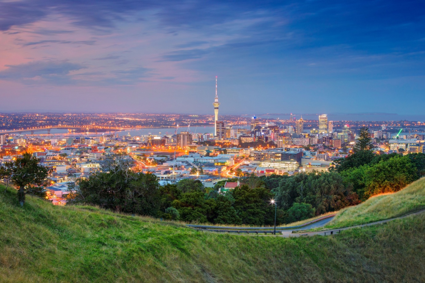 Auckland from Mt. Eden