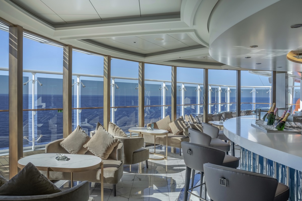 Msc Cruises Msc World Class Fizz Champagne Bar ©Msc Rights, Ivan Sarfatti 4